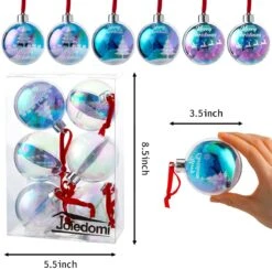 Photo Christmas Ball Ornaments -Joiedomi 19 c09b45c3 bc09 4c60 ac2e cdbce2fe1ae7
