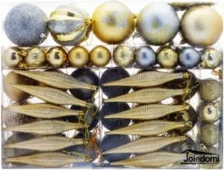 133 Pcs Christmas Ornaments (Gold&Silver) -Joiedomi 1 c5fcabb9 b4ad 4a63 a53d a5474b3d77de