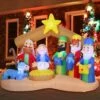 9ft Inflatable Nativity Of Jesus With Three Wisemen -Joiedomi 1 e50479e0 43f9 4988 aae6 398a3df9d438