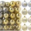 Christmas Ornaments Ball (Gold & Silver), 40 Pcs 2 Christmas Ornaments Ball (Gold & Silver), 40 Pcs -Joiedomi 24 3d93803d eeb9 4efc ae1b 9e1f8787c2a5