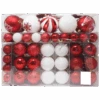 133 Pcs Christmas Ornaments, Red And White 1 133 Pcs Christmas Ornaments, Red And White -Joiedomi 30249 4