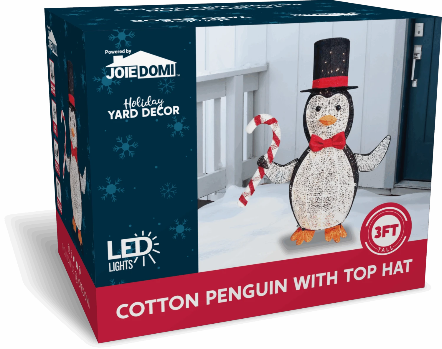 3 FT Collapsible Penguin LED Yard Light 4 3 FT Collapsible Penguin LED Yard Light - Image 2