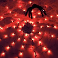 60in Light-up Orange Spider Web 13 60in Light-up Orange Spider Web -Joiedomi 3 0f539ed6 a7e4 4e0f 98cd 8aca37427532