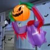 Joiedomi 4.5 FT Tall Halloween Inflatable Pumpkin Ghost Broke Out -Joiedomi 4.5 FT Tall Halloween Inflatable Pumpkin Ghost Broke Out 4