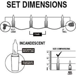 150 Counts Clear Green Wire Christmas Lights Set Of 3 15 150 Counts Clear Green Wire Christmas Lights Set Of 3 -Joiedomi 41LkDYQLxeL. AC e421e1f8 6da8 4636 93c0 dce69984f9f4
