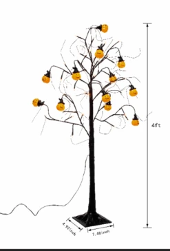 4ft Spooky Tree Halloween Decoration -Joiedomi 4ft