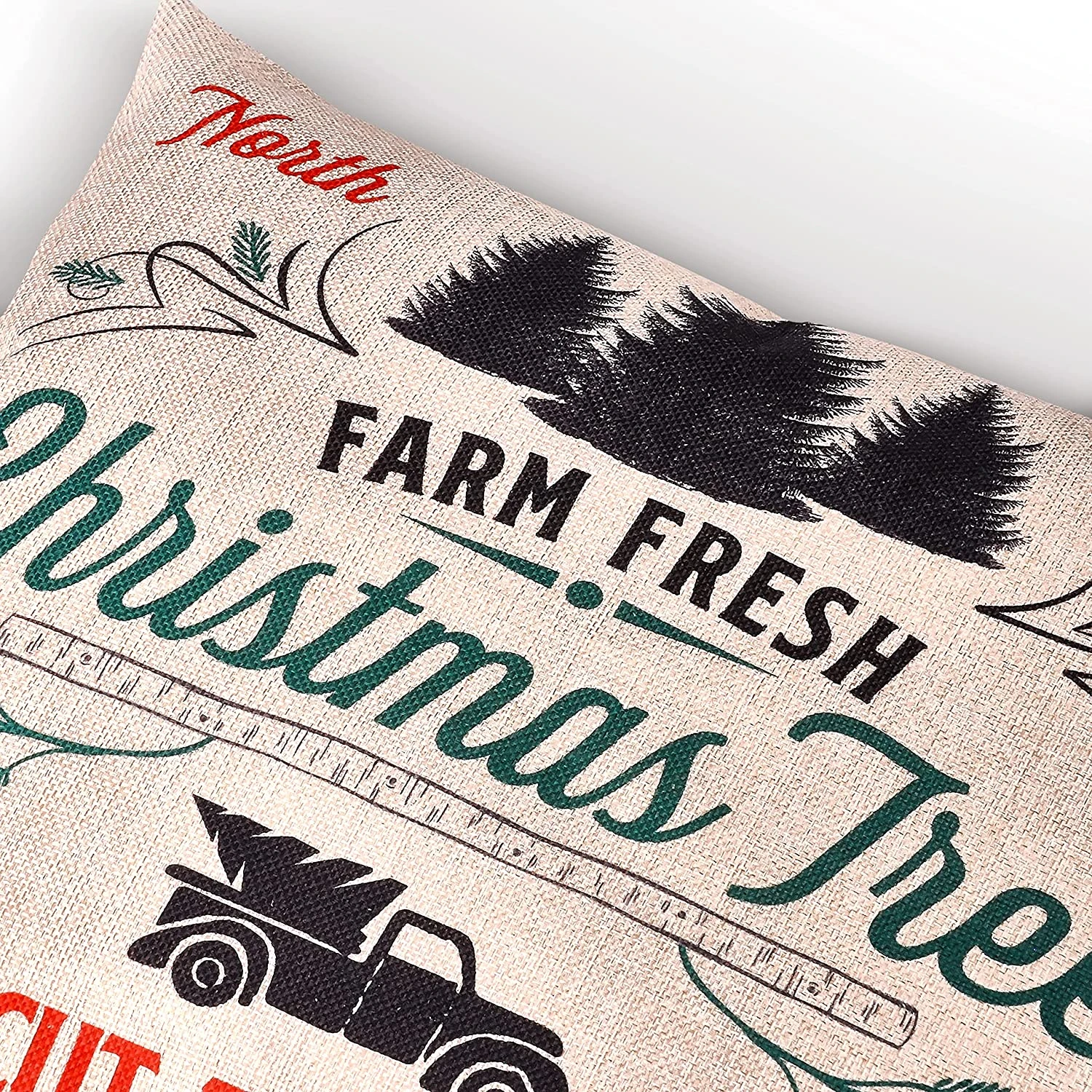 Christmas Buffalo Pillow Covers 5 Christmas Buffalo Pillow Covers - Image 3