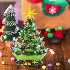 9.5in Prelit Tabletop Christmas Tree 19 9.5in Prelit Tabletop Christmas Tree -Joiedomi 51hKiGqw9uL. AC