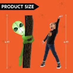 4 FT Tall Halloween Inflatable Alien Tree Hugger -Joiedomi 5 51198e50 89fa 4ce0 9e15 75953f2b9b68