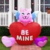 Tall Kitty On Hearts Valentine Inflatable (5ft) -Joiedomi 5ft Tall Kitty on Hearts Valentines Inflatable 1 result