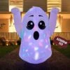 Joiedomi 5ft Tall Halloween Inflatable Ghost With Rotating Colorful Lights 2 Joiedomi 5ft Tall Halloween Inflatable Ghost With Rotating Colorful Lights -Joiedomi 5ftTallHalloweenInflatableGhostwithRotatingColorfulLights 7
