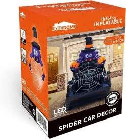5ft Wide Spider Trunk Or Treat Inflatable Decoration -Joiedomi 5ftWideSpiderCarTrunkInflatableDecoration 8