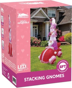 6 FT Tall Inflatable Stacking Gnomes With LED Lights -Joiedomi 6 ft Tall Stacking Gnomes 2 result