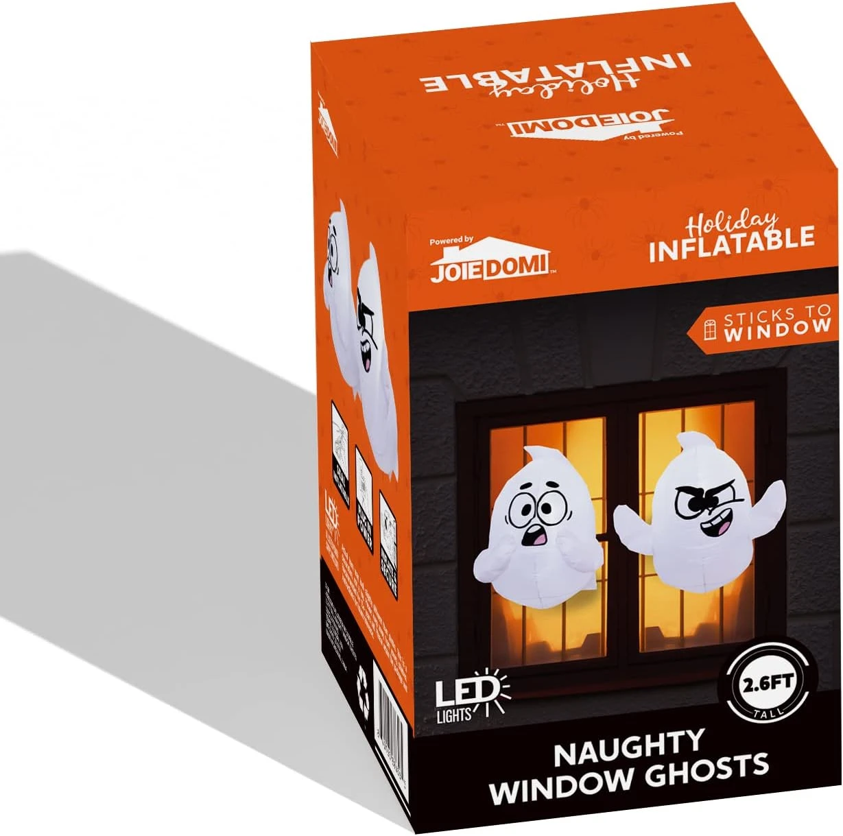 2.6 Ft. Tall Naughty Window Ghost Inflatable (2pcs) 10 2.6 Ft. Tall Naughty Window Ghost Inflatable (2pcs) - Image 8