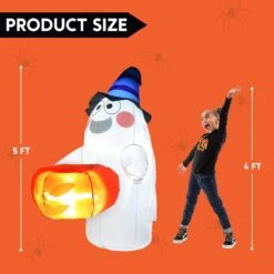 5ft Ghost With Candy Basket -Joiedomi 61KbKRRD9KL. AC SL1500