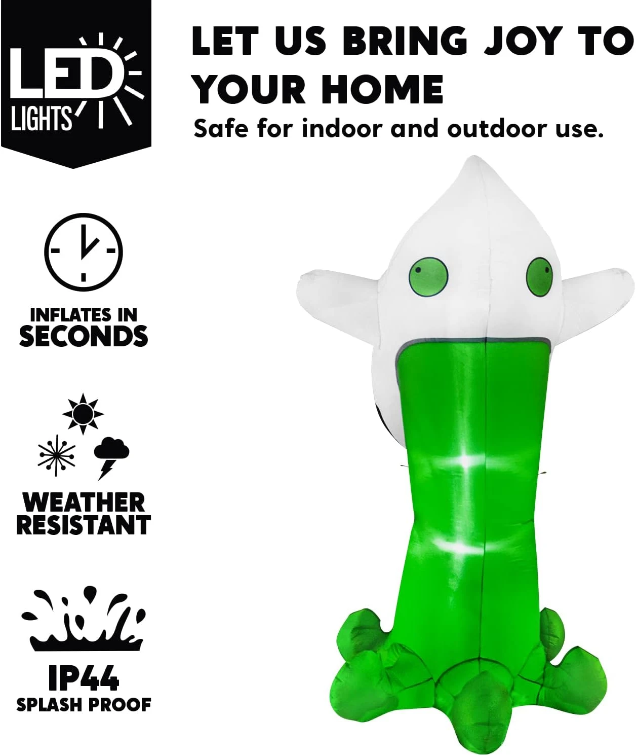 10 FT Tall Halloween Inflatable Throwing Up Ghost 5 10 FT Tall Halloween Inflatable Throwing Up Ghost - Image 3