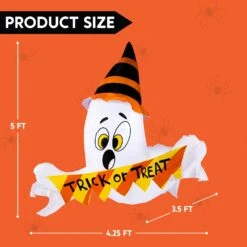 5ft Halloween Trick Or Treat Ghost Broke Out From Window 15 5ft Halloween Trick Or Treat Ghost Broke Out From Window -Joiedomi 61Nq0uc2X2L. AC SL1500