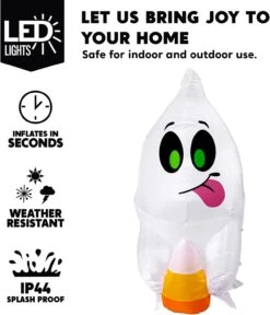 4ft Halloween Ghost With Candy Broke Out From Window 11 4ft Halloween Ghost With Candy Broke Out From Window -Joiedomi 61RoDXa1N3L. AC SL1500