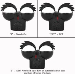 Flashing Peeping Eyes Lights 3 Pack - Red, Green, Orange -Joiedomi 61WAqI0FU3L. AC SL1500