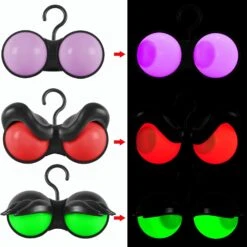Halloween Flashing Peeping Eyes Lights Animated, 3 Pack -Joiedomi 61Yk8jvjL8L. AC SL1500