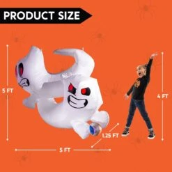 5ft 2 Halloween Ghost Fighting For Candy -Joiedomi 61jc07qdc6L. AC SL1500