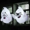 2.6 Ft. Tall Naughty Window Ghost Inflatable (2pcs)