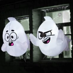 2.6 Ft. Tall Naughty Window Ghost Inflatable (2pcs)