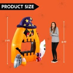 7ft Halloween Photo Booth Blow-up Inflatable -Joiedomi 61tbJrB3Q4L. AC SL1500