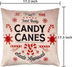 Christmas Pillow Covers, 4 Pcs -Joiedomi 62 3b0c7b81 2010 418f b2d9 9e92a9a61570