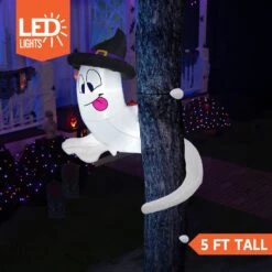 5ft Tall Twining Ghost Halloween Inflatable -Joiedomi 71 N PcI6OL. AC SL1500