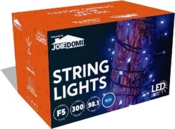 300-Count Blue LED Mini String Lights, 8 Modes -Joiedomi 7132L60IShL. AC SL1500