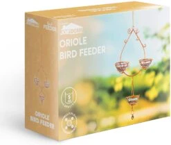 Oriole Hanging Metal Bird Feeder 16 Oriole Hanging Metal Bird Feeder -Joiedomi 715IGEdmKxL. AC SL1500