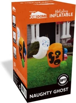 5 Ft Tall Naughty Ghost Halloween Inflatable -Joiedomi 717koQRERkL. AC SL1500