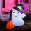 Halloween Wizard Cute Ghost Inflatable With Build-in LEDs -Joiedomi 71BOKDBc3sL. AC SL1500
