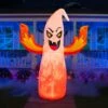 8ft Halloween Flaming Hand Ghost With Fire Light -Joiedomi 71D4TxHfkRL. AC SL1500