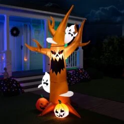 8 Ft. Haunted Scary Tree Halloween Inflatable