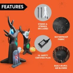 Jumbo Scary Tree Archway Inflatable (8 Ft) 15 Jumbo Scary Tree Archway Inflatable (8 Ft) -Joiedomi 71K8A0gj XL. AC SL1500