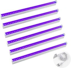 6Pcs 9W LED Black Light White Bar 1.3ft 15 6Pcs 9W LED Black Light White Bar 1.3ft -Joiedomi 71PMkFfd4EL. AC SL1500