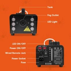 Halloween Fog Machine -Joiedomi 71PmAwwmo L. AC SL1500