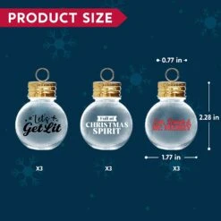9 Pcs Boozeball Christmas Ornaments 15 9 Pcs Boozeball Christmas Ornaments -Joiedomi 71T SEEU1yL. AC SL1500