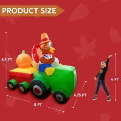 8 FT Inflatable Turkey Driving Car -Joiedomi 71UdpKopcxL. AC SL1500