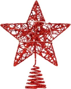 Glitter Red Star Tree Topper -Joiedomi 71W5wBmgBeL. AC SL1200