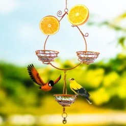 Oriole Hanging Metal Bird Feeder 14 Oriole Hanging Metal Bird Feeder -Joiedomi 71Y GJcCrjL. AC SL1500