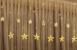 2 Pack 138 LED 12 Stars Curtain String Light 12 2 Pack 138 LED 12 Stars Curtain String Light -Joiedomi 71YreBKlzbL. AC SL1500
