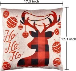 Christmas Pillow Covers With Rustic Farmhouse Design -Joiedomi 71 3d02d208 2f40 4020 9721 f271b1461085