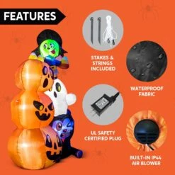 6ft Halloween Inflatable Stacked Characters -Joiedomi 71 KjqOTVvL. AC SL1500 1