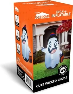 5 FT Halloween Inflatable Cute Wicked Ghost -Joiedomi 71aYBxL7geL. AC SL1500