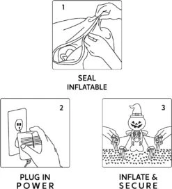 8ft Halloween Ghost With Ice Light And Blue Ribbon -Joiedomi 71bIFcVXqiL. AC SL1500