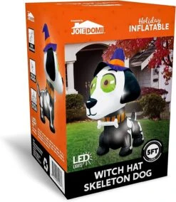 5ft Witch Hat Skeleton Dog -Joiedomi 71c3mOMqS2L. AC SL1500