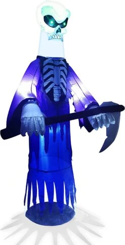 8 Feet Halloween Inflatable Floating Head Reaper -Joiedomi 71fAGJCYM2L. AC SL1500